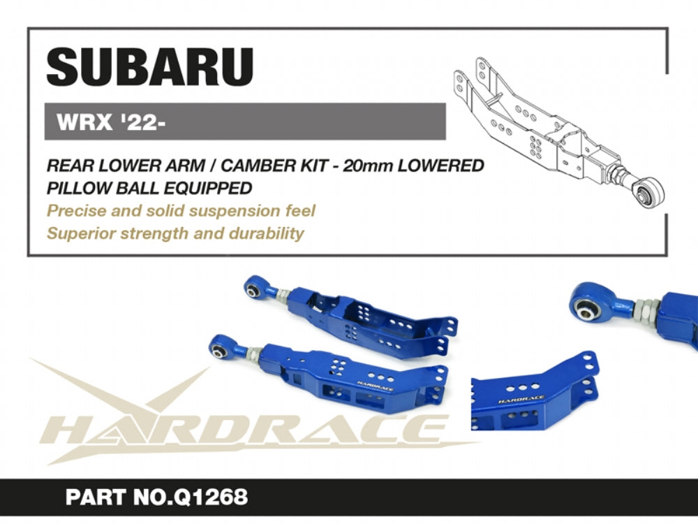 Rear Lower Arm / Camber Kit Subaru Xv/crosstrek GT 2017-2022