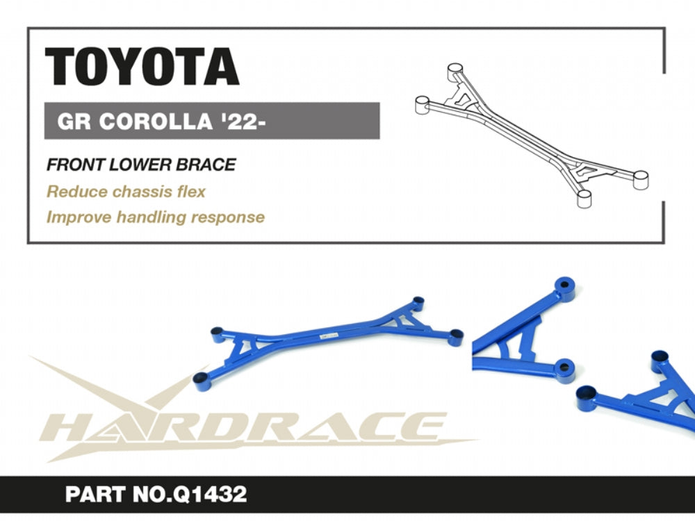 Front Lower 4-point Brace Toyota Corolla/altis/auris GR GZEA14  2022-2024