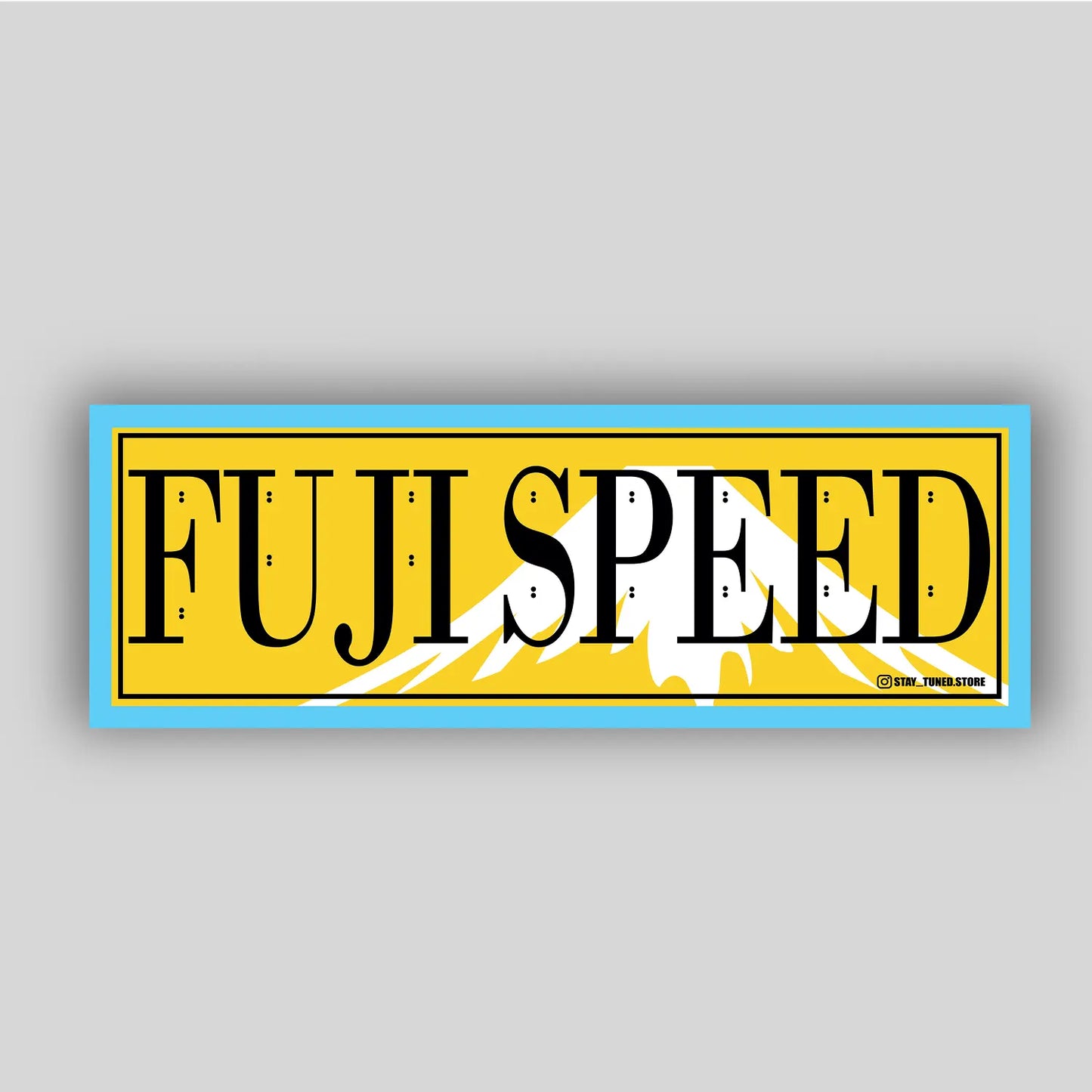 Fuji Speed Стикер