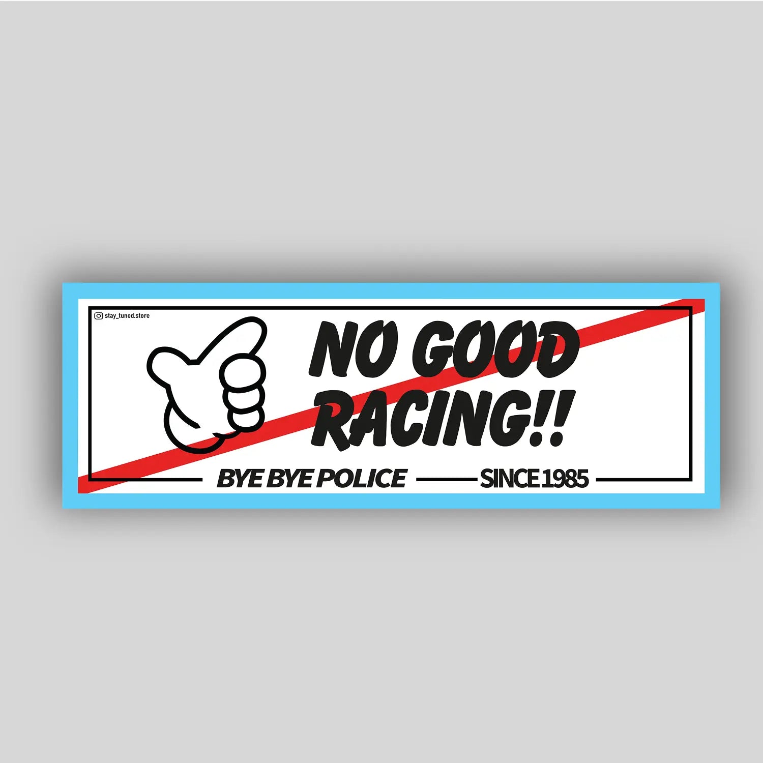 No Good Racing Стикер