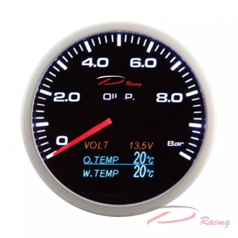 4-в-1 Уред - налягане масло, волтаж, температура масло, температура вода