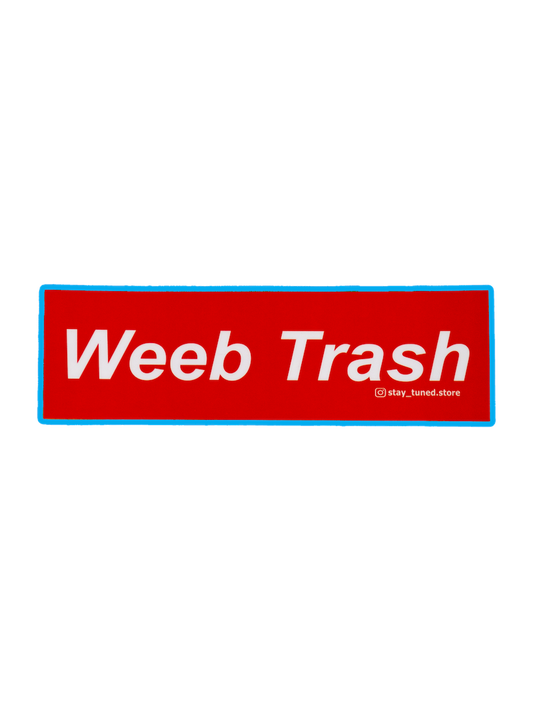 Weeb Trash Стикер