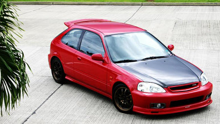 Преден лип PU Mugen Honda Civic 1999-2001