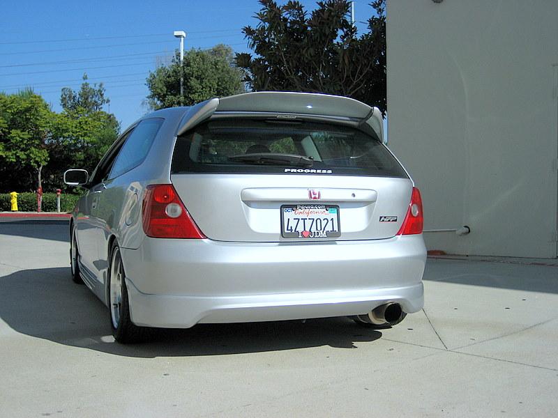 Спойлер Mugen-Style Honda Civic 2001-2005