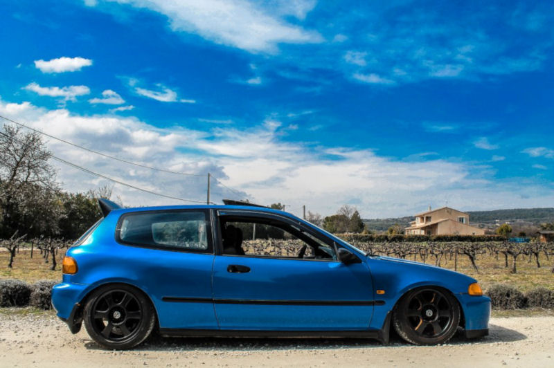 Спойлер Backyard Special ABS Honda Civic 1991-1996